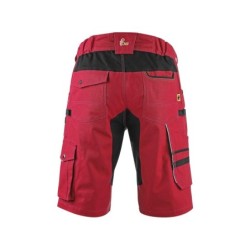 Spodenki CXS STRETCH, czerwono-czarne