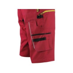 Spodenki CXS STRETCH, czerwono-czarne