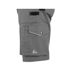 Spodenki CXS STRETCH, szaro-czarne