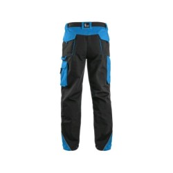 Spodnie CXS SIRIUS BRIGHTON, czarno-niebieskie