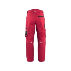 Spodnie CXS SOLIS FLEX, czerwono-czarne