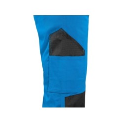 Spodnie CXS SOLIS FLEX, niebiesko-czarne