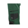 Spodnie CXS SOLIS FLEX, zielono-czarne