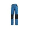 Spodnie CXS STRETCH, damskie, niebiesko-czarne