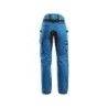 Spodnie CXS STRETCH, damskie, niebiesko-czarne
