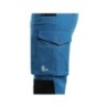 Spodnie CXS STRETCH, damskie, niebiesko-czarne