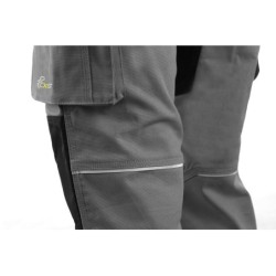 Spodnie CXS STRETCH, damskie, szaro-czarne