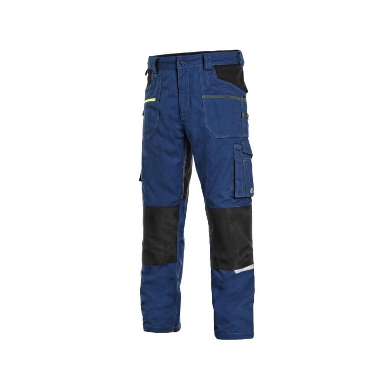 Spodnie CXS STRETCH, granatowo-czarne
