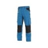 Spodnie CXS STRETCH, niebiesko-czarne