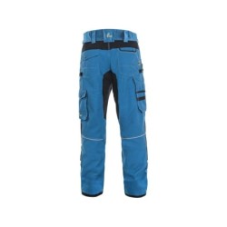 Spodnie CXS STRETCH, niebiesko-czarne