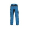 Spodnie CXS STRETCH, niebiesko-czarne