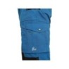 Spodnie CXS STRETCH, niebiesko-czarne