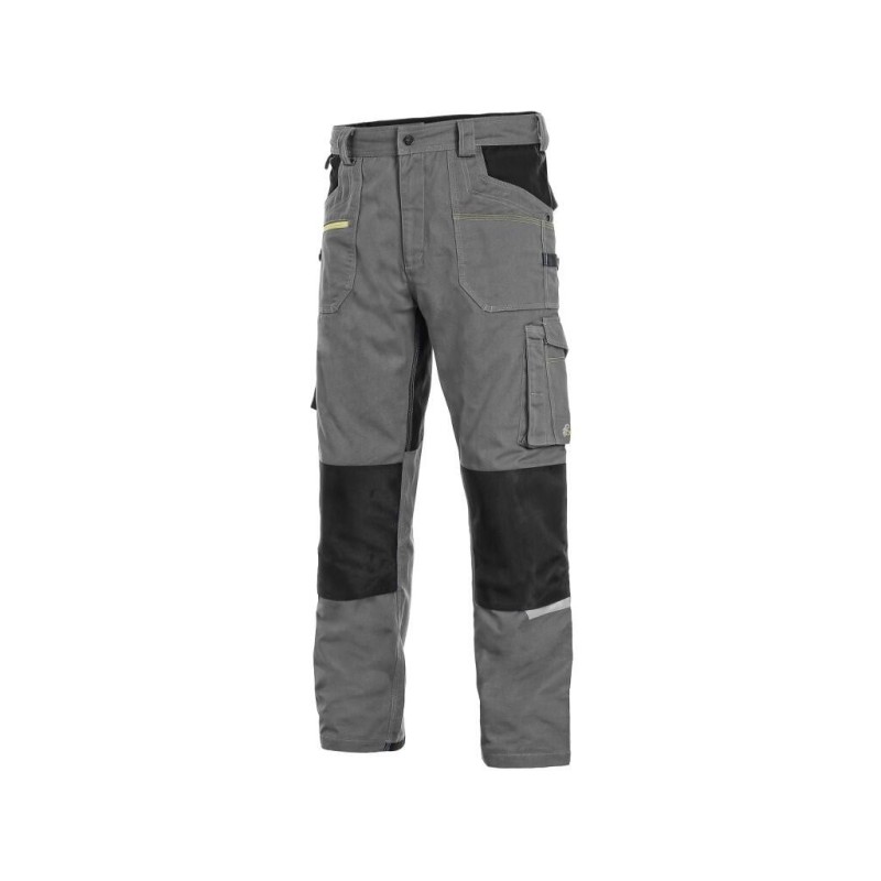 Spodnie CXS STRETCH, szaro-czarne