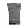 Spodnie CXS STRETCH, szaro-czarne