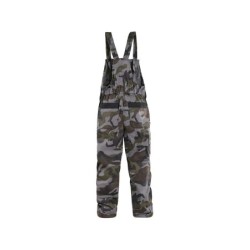 Spodnie ogrodniczki CXS CAMO, dziecięce