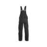 Spodnie ogrodniczki CXS STRETCH, czarne