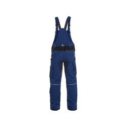 Spodnie ogrodniczki CXS STRETCH, granatowo-czarne