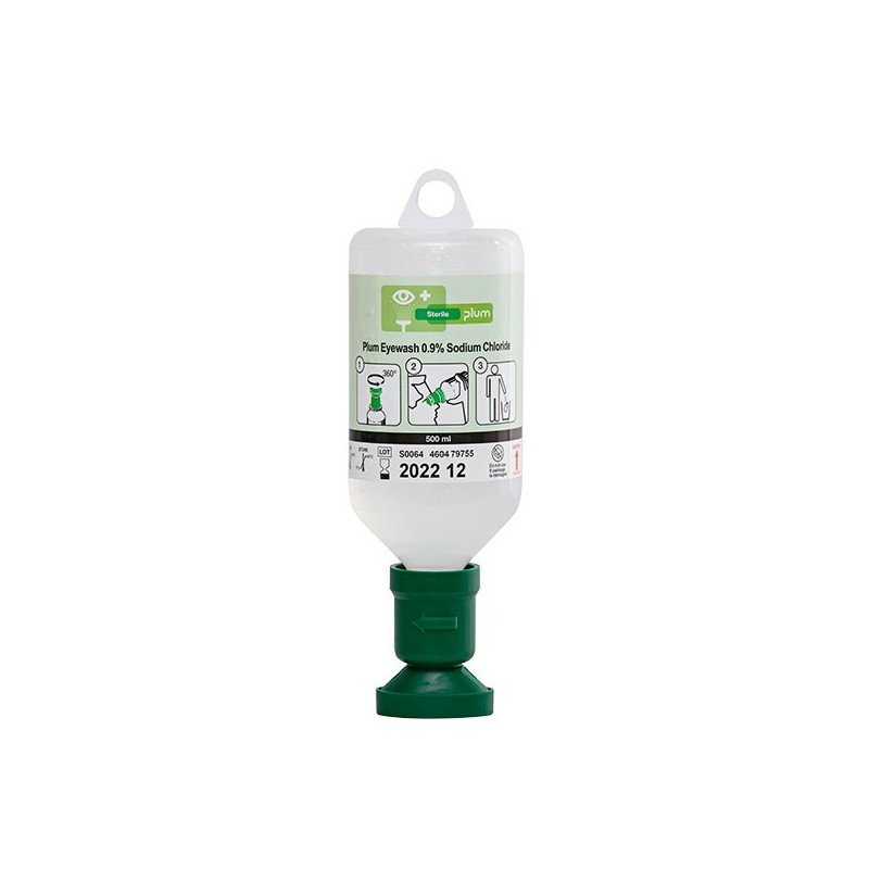 Plum Eyewash 0.9% 500ml 4604 Plum Eyewash 0.9% 500ml 4604