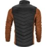 Bluza ocieplana Lahti L4014301, brązowo-czarna