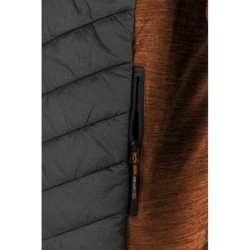 Bluza ocieplana Lahti L4014301, brązowo-czarna