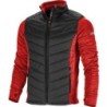 Bluza ocieplana Lahti L4013201, czerwono-czarna