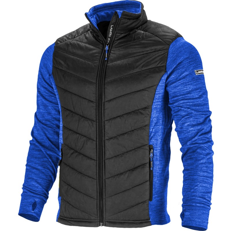 Bluza ocieplana Lahti L4013301, niebiesko-czarna