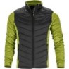 Bluza ocieplana Lahti L4012301, zielono-czarna