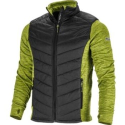 Bluza ocieplana Lahti L4012301, zielono-czarna