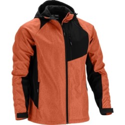 Kurtka softshell Lahti L4094901, pomarańczowo-czarna