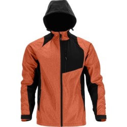 Kurtka softshell Lahti L4094901, pomarańczowo-czarna