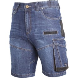 Spodenki jeansowe Lahti L4070701, niebieskie