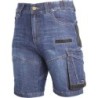 Spodenki jeansowe Lahti L4070701, niebieskie