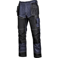 Spodnie jeansowe Lahti L4051801, granatowe