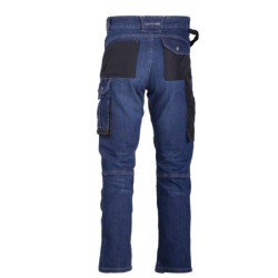 Spodnie jeansowe Lahti L4051001, niebieskie