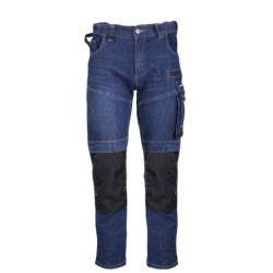 Spodnie jeansowe Lahti L4051001, niebieskie