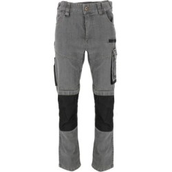 Spodnie jeansowe Lahti L4054201, szare