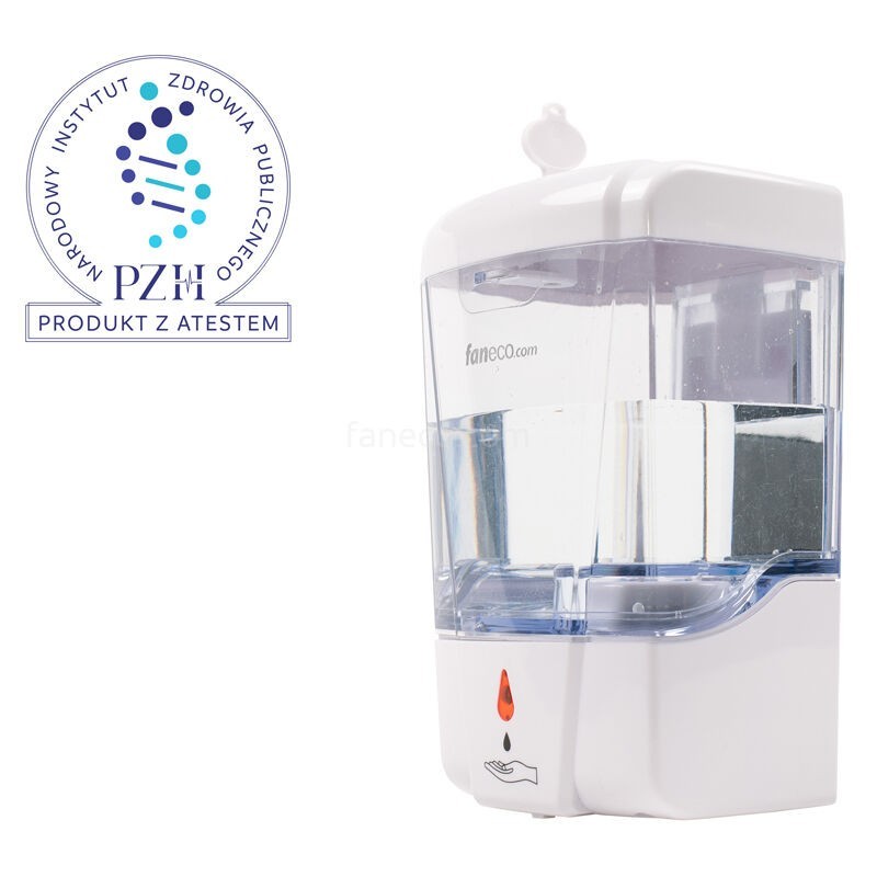 Automatyczny dozownik do środków dezynfekcyjnych 700ml Jet SA700PWWT Automatyczny dozownik do środków dezynfekcyjnych 700ml Jet SA700PWWT