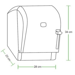 Manualny podajnik ręczników w roli Pop PM20PGWG