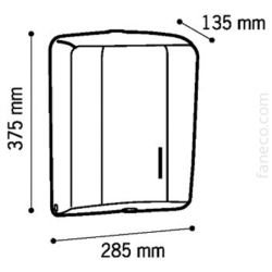 Podajnik ręczników ZZ Zen LCP0106B