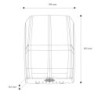 Suszarka do rąk 1500W Mistral Pro czarna D1500PRB