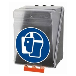 Pojemnik SecuBox Maxi przezroczysty - osłona twarzy