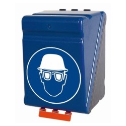 Pojemnik SecuBox Maxi niebieski - hełm i okulary