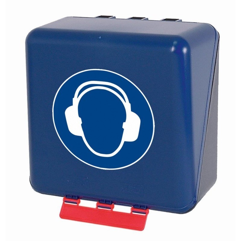 Pojemnik SecuBox Midi niebieski - nauszniki Pojemnik SecuBox Midi niebieski - nauszniki