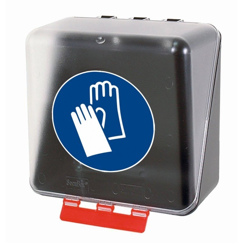 Pojemnik SecuBox Midi przezroczysty - rękawice Pojemnik SecuBox Midi przezroczysty - rękawice
