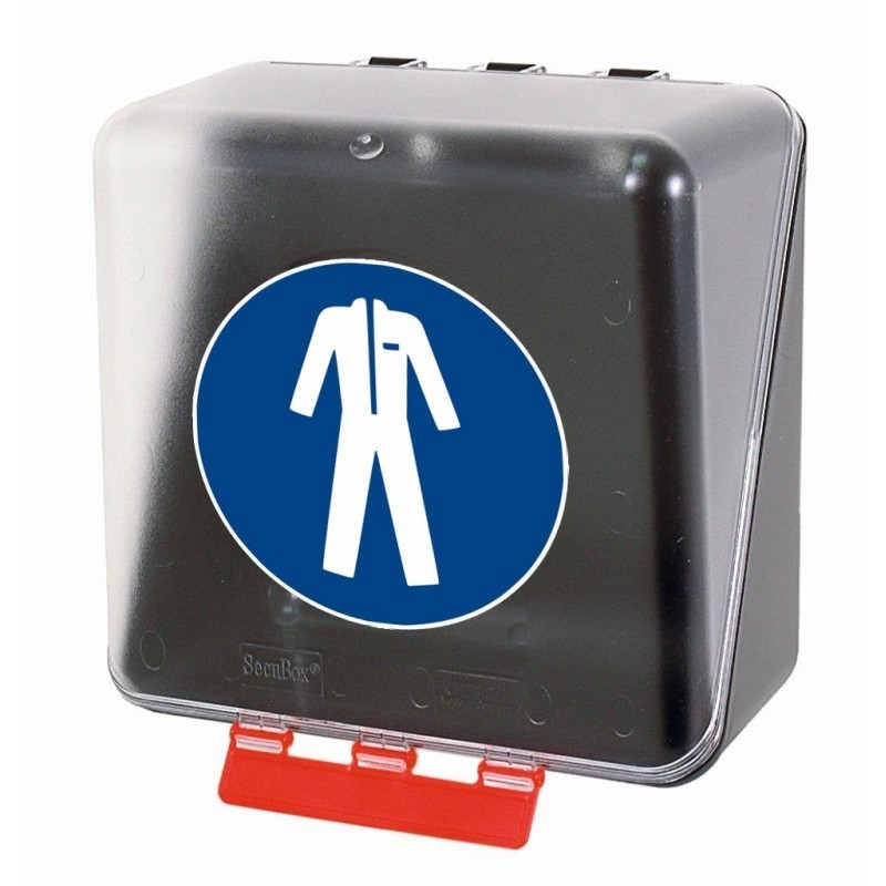 Pojemnik SecuBox Midi przezroczysty - kombinezon Pojemnik SecuBox Midi przezroczysty - kombinezon