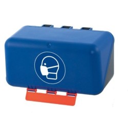 Pojemnik SecuBox Mini niebieski - półmaska