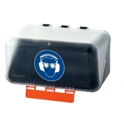 Pojemnik SecuBox Mini przezroczysty - okulary i nauszniki
