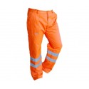 Spodnie do pasa pomarańczowe Brixton Flash