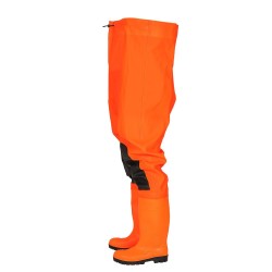 Spodniobuty MAX FLUO z kaloszami bezpiecznymi S5 SBM01