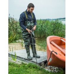 Spodniobuty MAX z kaloszami bezpiecznymi S5 SBM01B